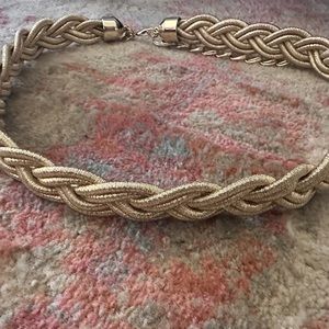 SOLD Tasha Gold Braided Belt Adjustable Size SOLD